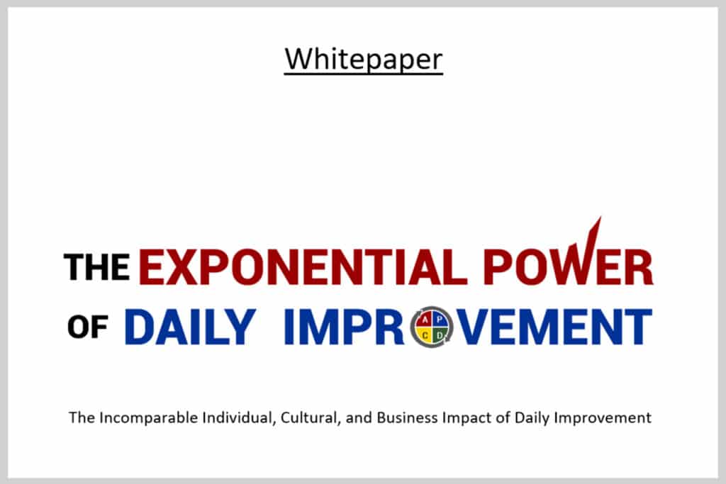 Whitepaper: Exponential Power of Daily Improvement