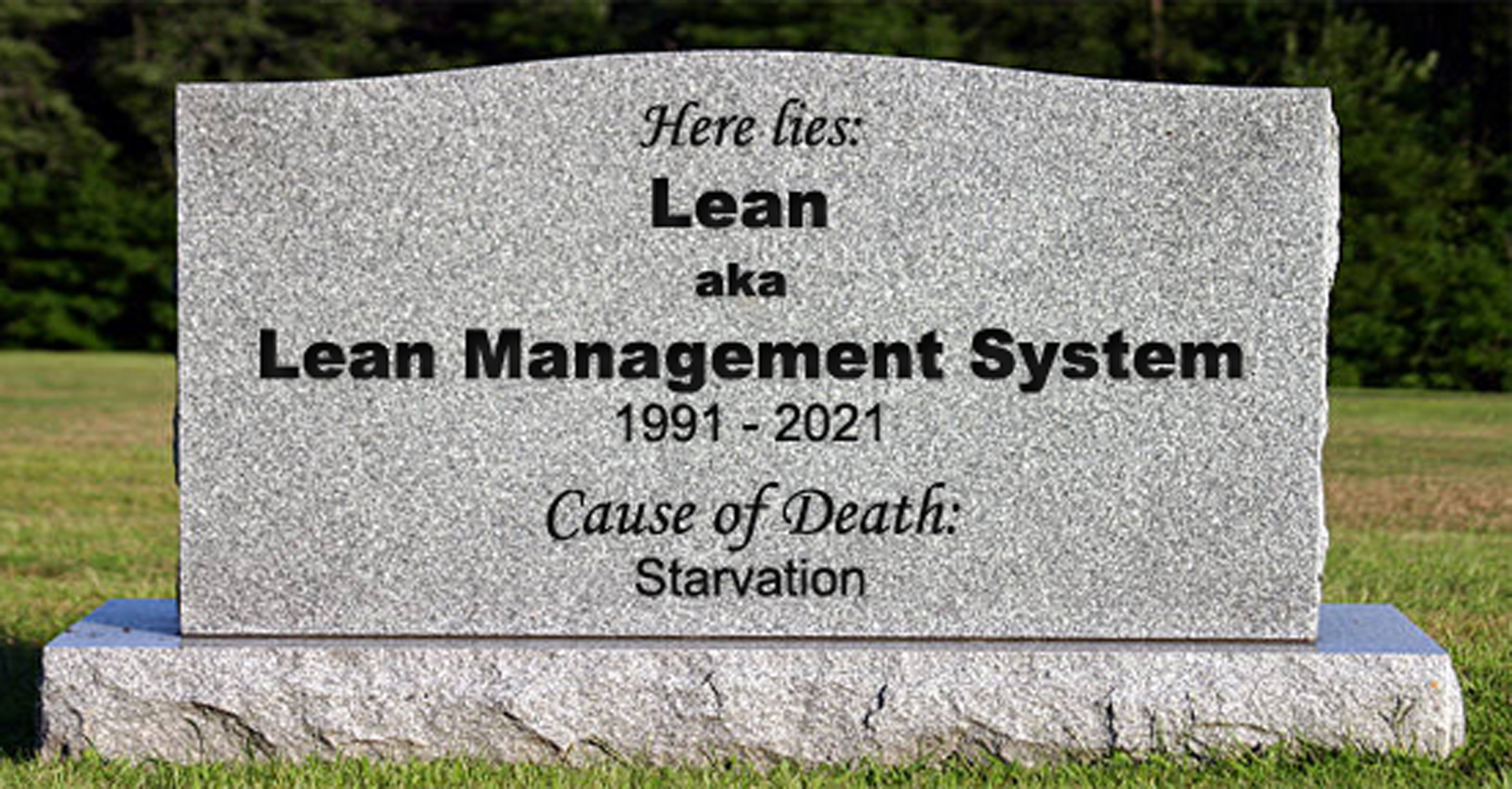 Lean is Dead - Impruver
