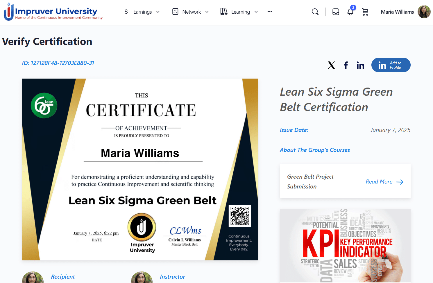 Impruver University Lean Six Sigma Certification Impruver University Lean Six Sigma Certification